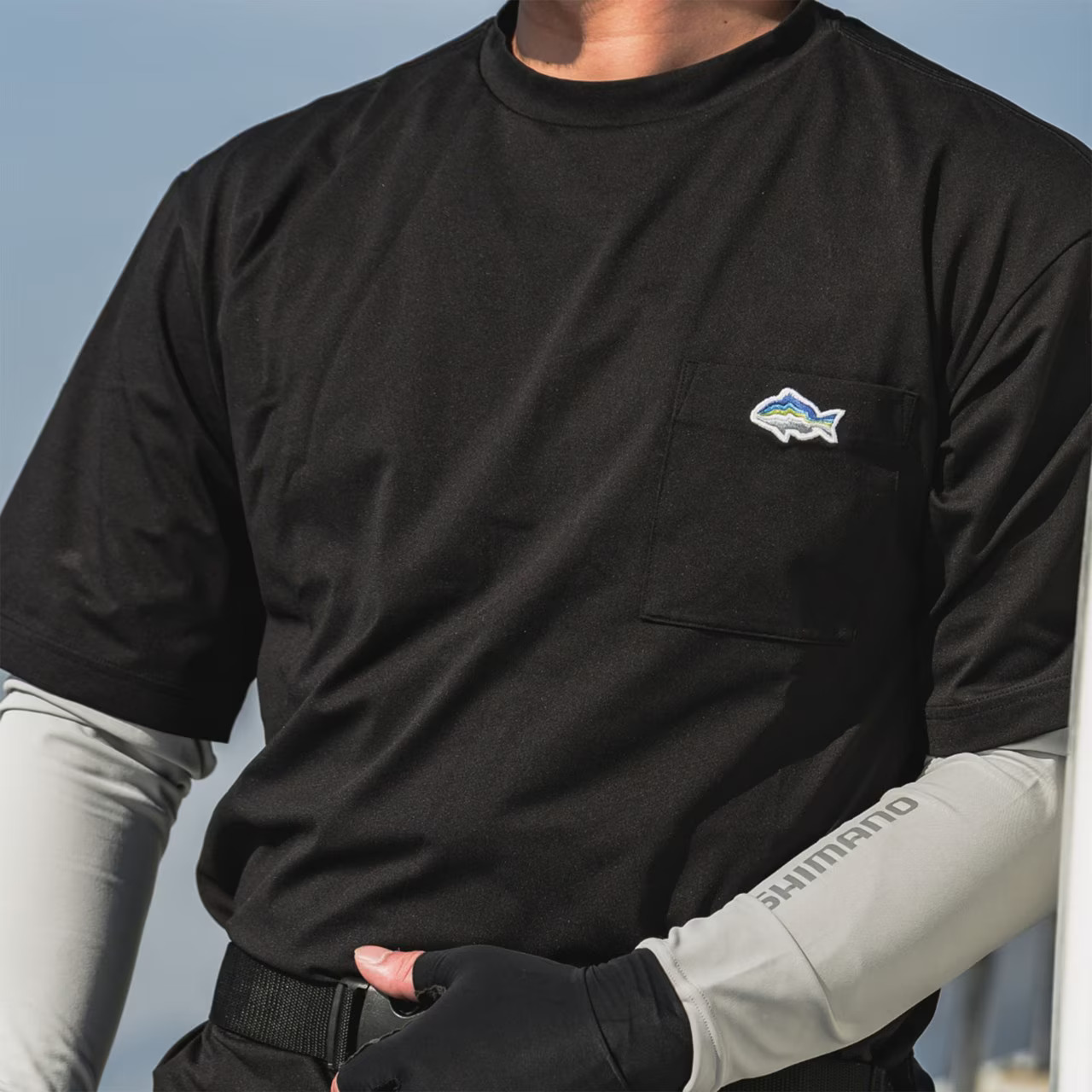 26 SH-031Z 速乾口袋釣魚T恤 | 155061